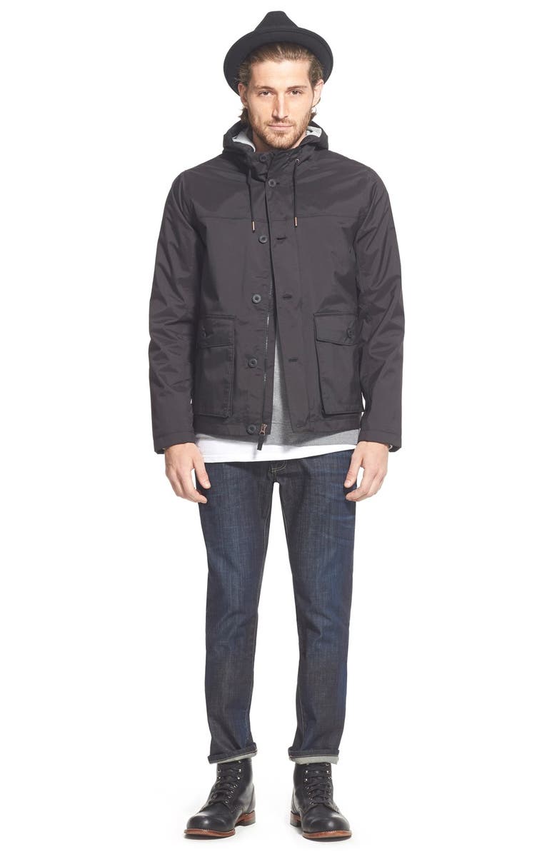 The Rail Side Zip Crewneck Sweatshirt, Alternate, color, 