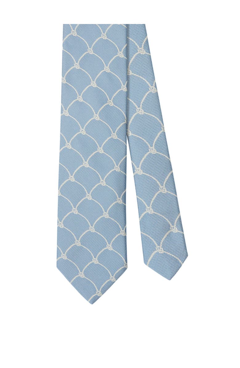 Robert Talbott Robert Net Rope Best of Class Necktie, Main, color, Light Blue