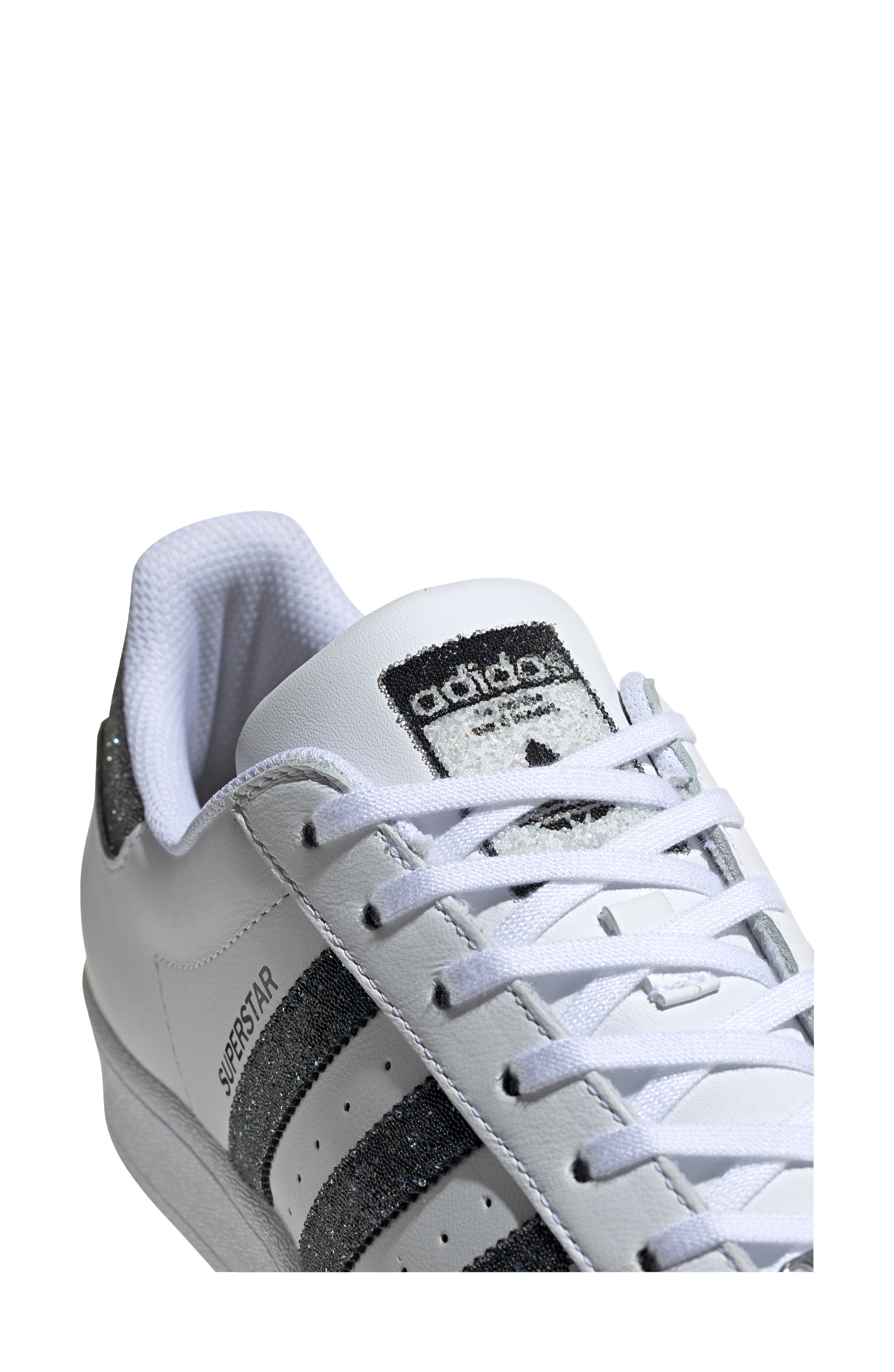 adidas x Swarovski<sup>®</sup> Superstar Sneaker, Alternate, color, 