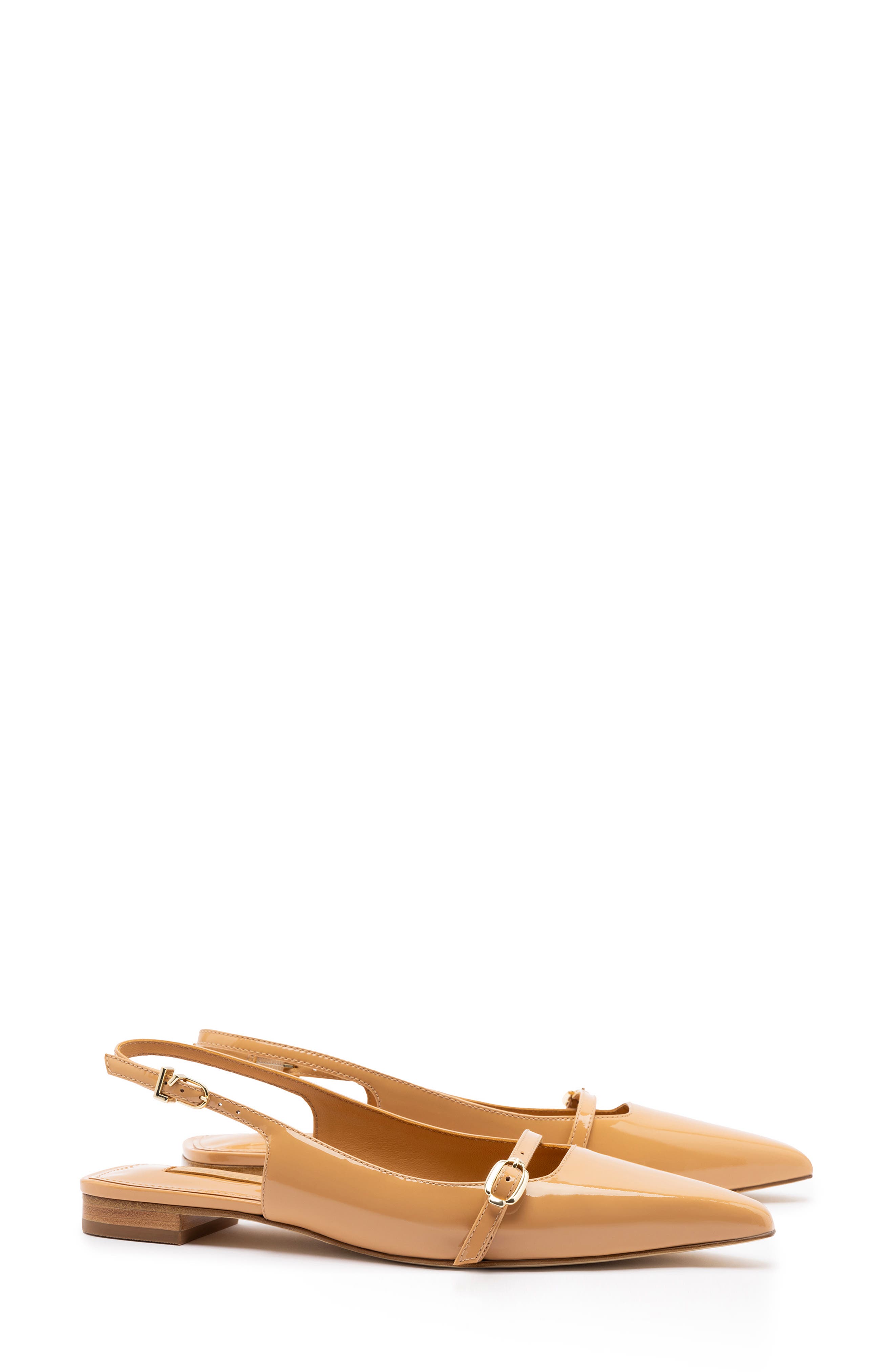 Ines Slingback Flat, Main, color, TAN