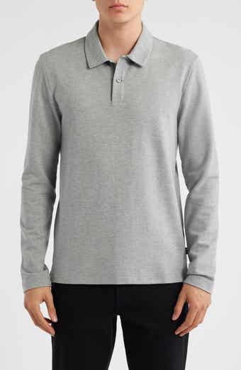 BOSS Pleins Long Sleeve Polo