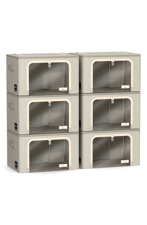 3-Pack Foldable Storage Boxes