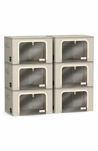 SORBUS 3-Pack Foldable Storage Boxes