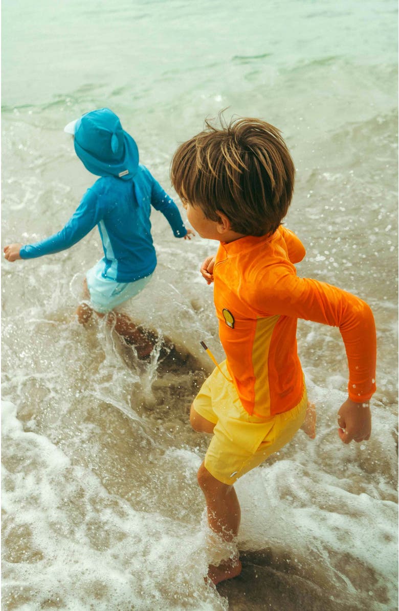 Roarsome Cub Swim Trunk, Alternate, color, Yellow