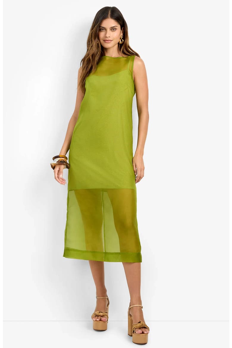 Roselle Dress, Alternate, color, Dark Fennel