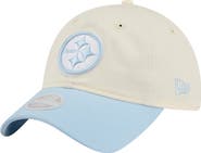 New Era Women's New Era Cream/Coastal Blue Pittsburgh Steelers 9TWENTY Adjustable Hat