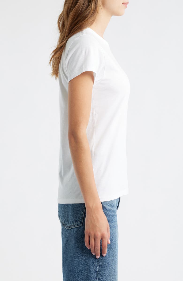 rag & bone Logo Lucky Charm Cotton T-Shirt, Alternate, color,