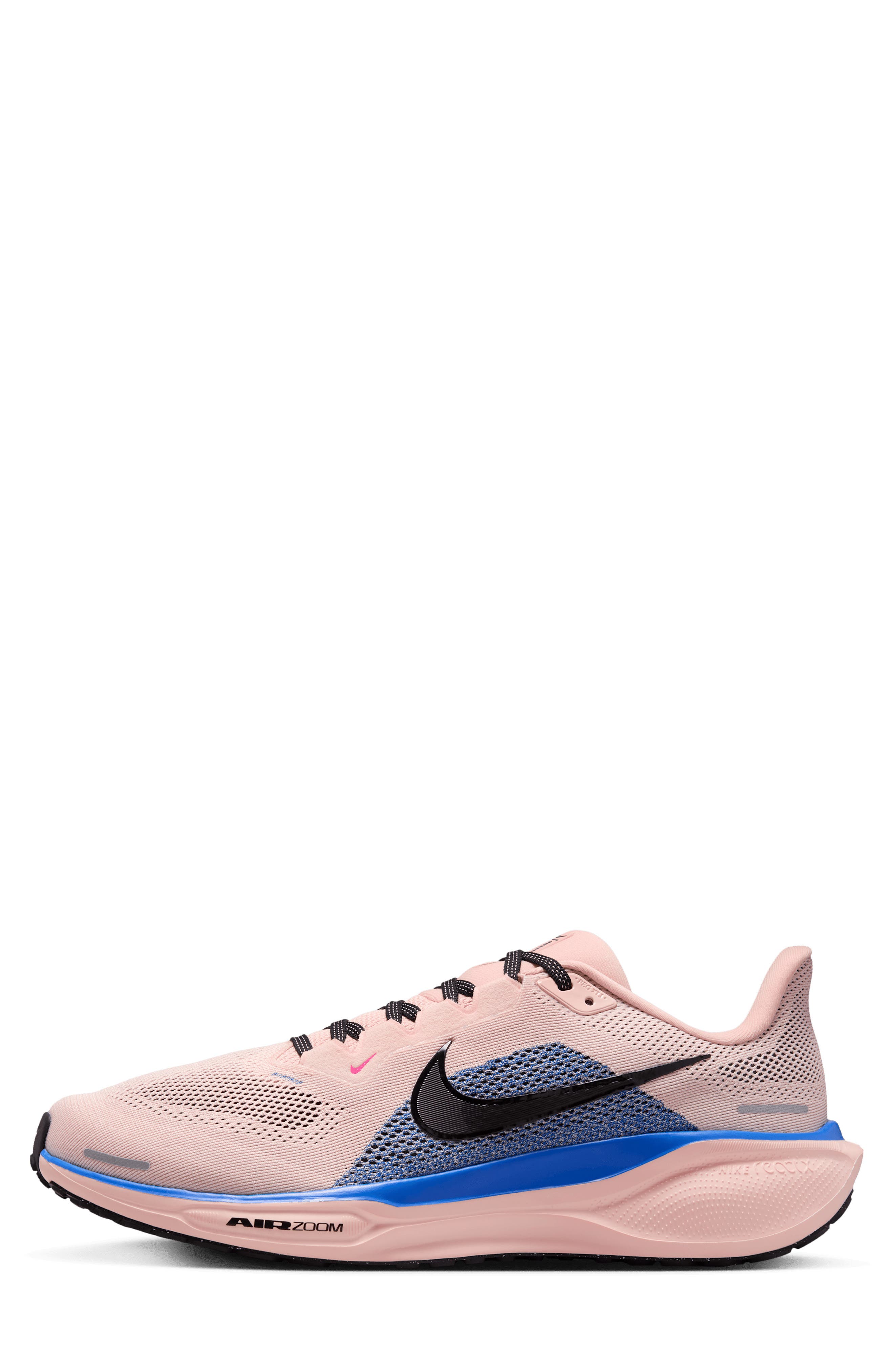 Nike Air Zoom Pegasus 41 Running Shoe, Alternate, color, Washed Coral/ Racer Blue