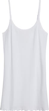 Open Edit Pointelle Knit Chemise