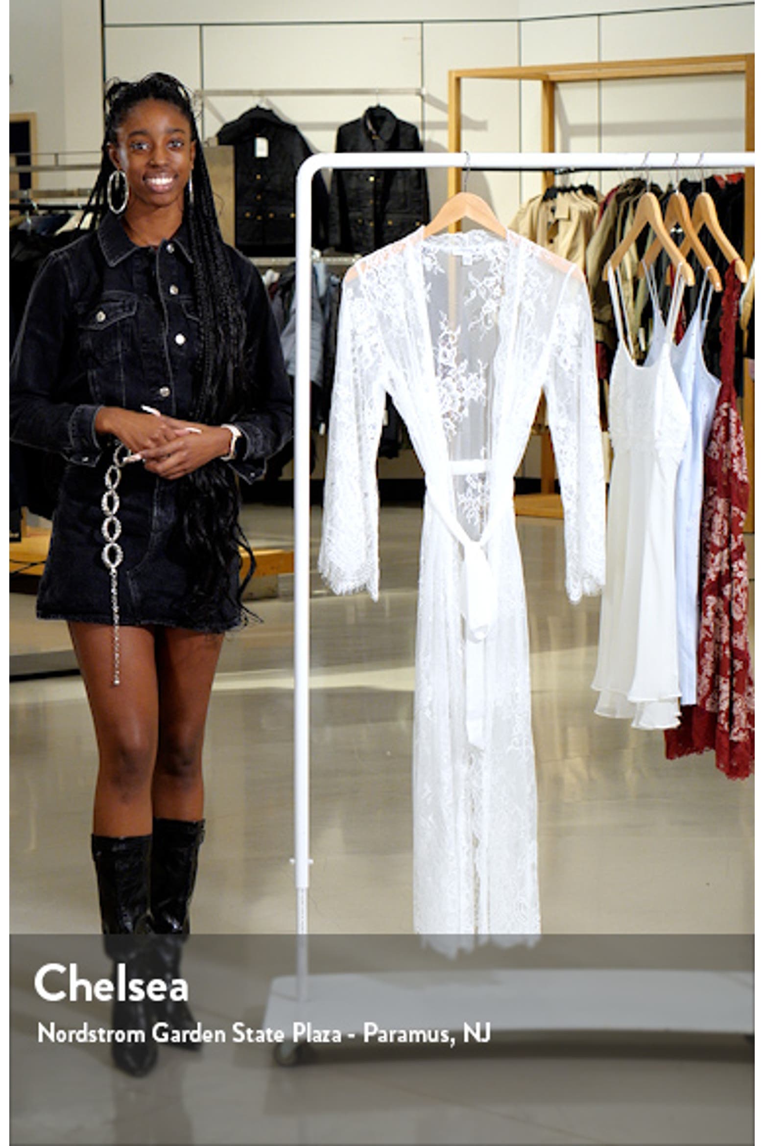 Shower Routine Towel And Robe In Bloom by Jonquil Marry Me Lace Robe (Women) | Nordstromrack