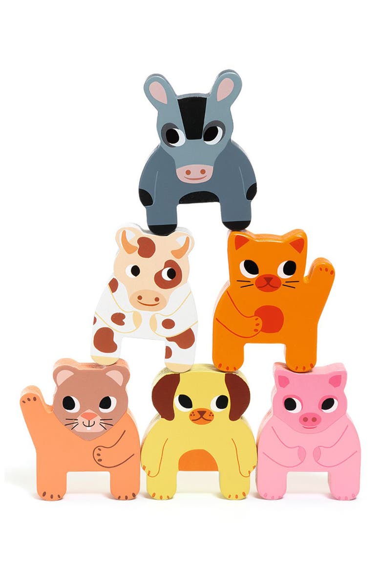 Trainimo Farm Animal Pull-Along Train, Alternate, color, MULTI