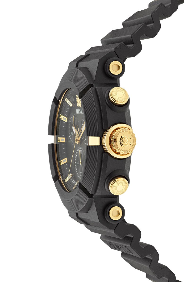 Versace Real Active Chronograph Bracelet Watch, 45mm, Alternate, color,