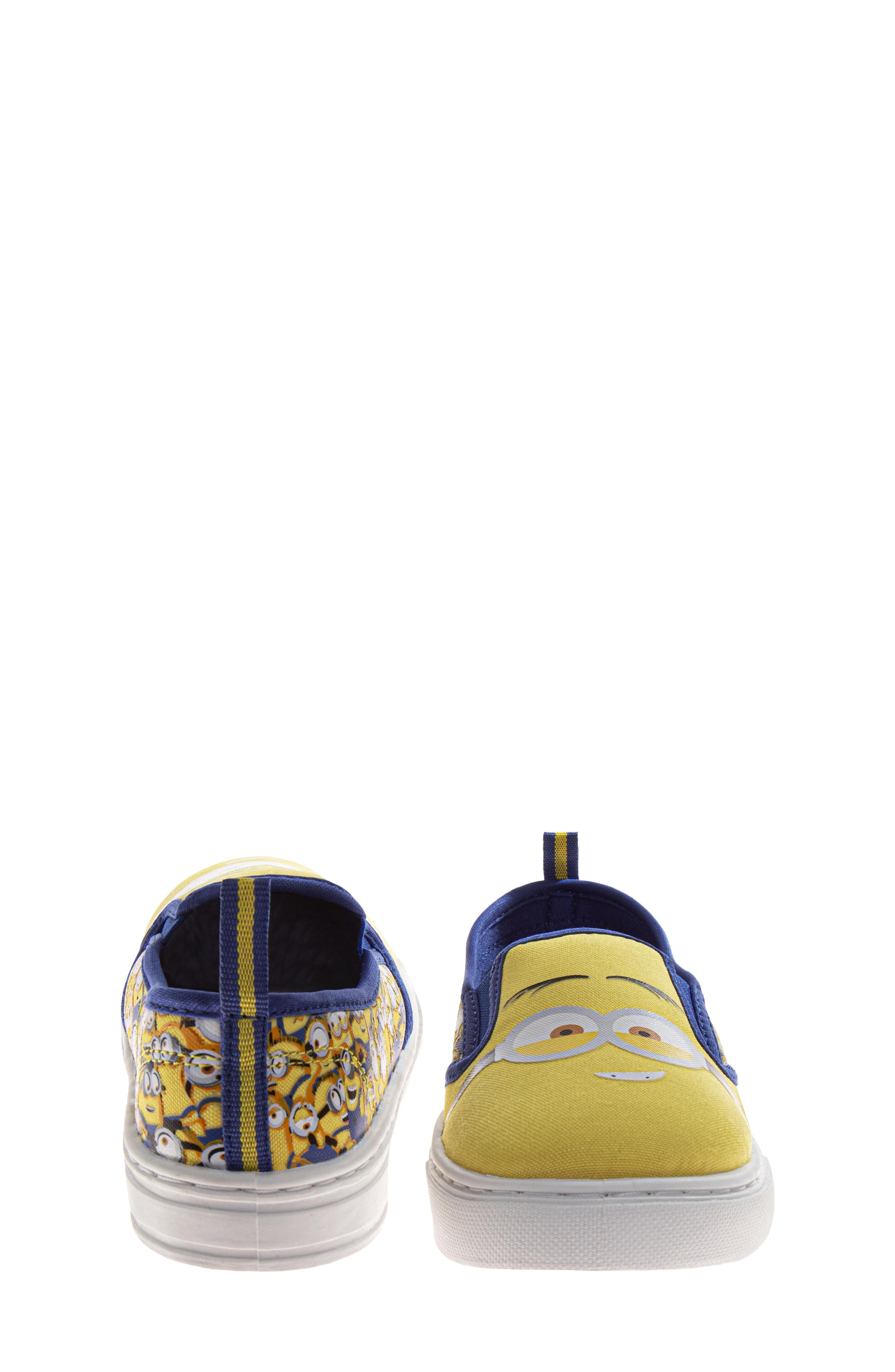 Kids' Illumination Minions Slip-On Sneaker, Alternate, color, YELLOW