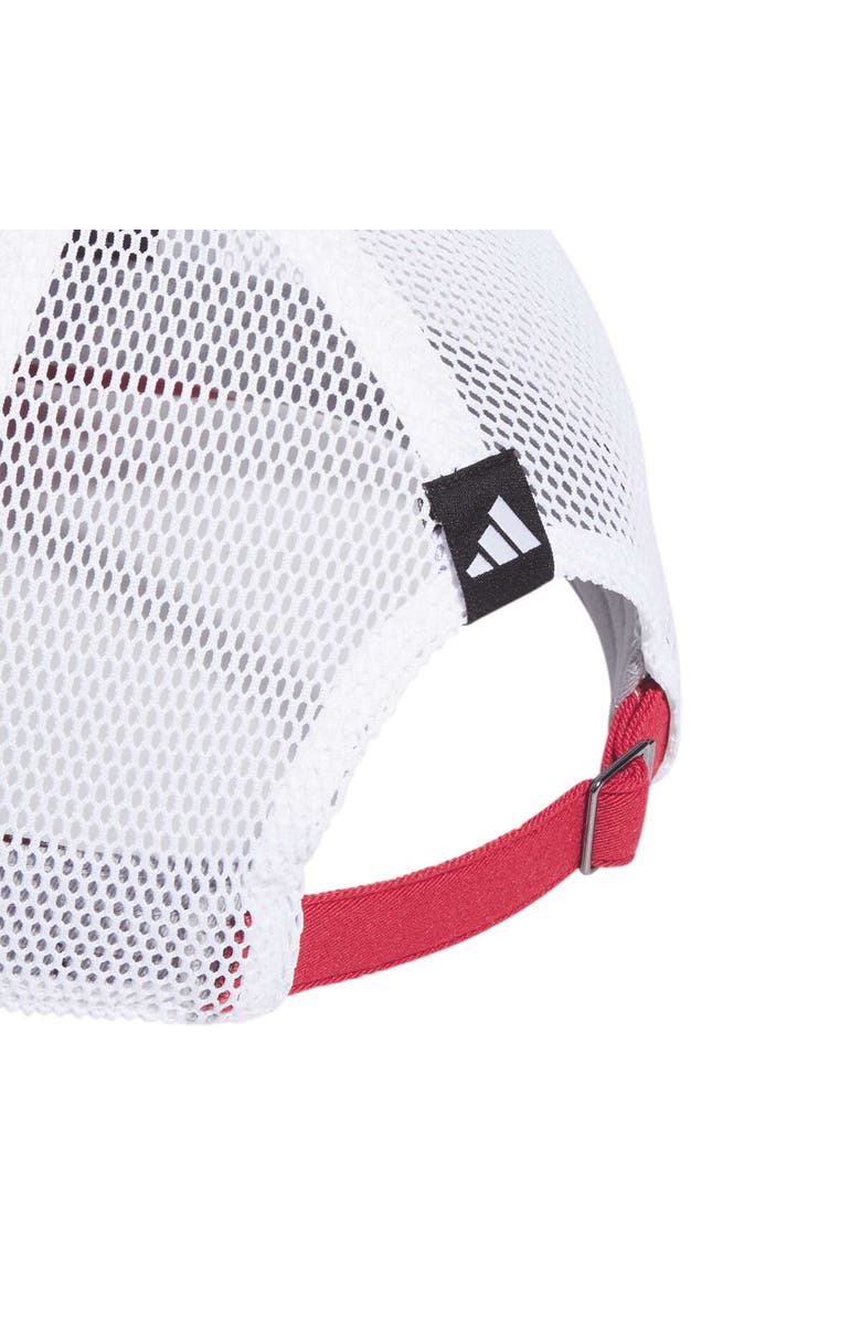 adidas Men's adidas Crimson Indiana Hoosiers Mascot Slouch Trucker Adjustable Hat, Alternate, color, 