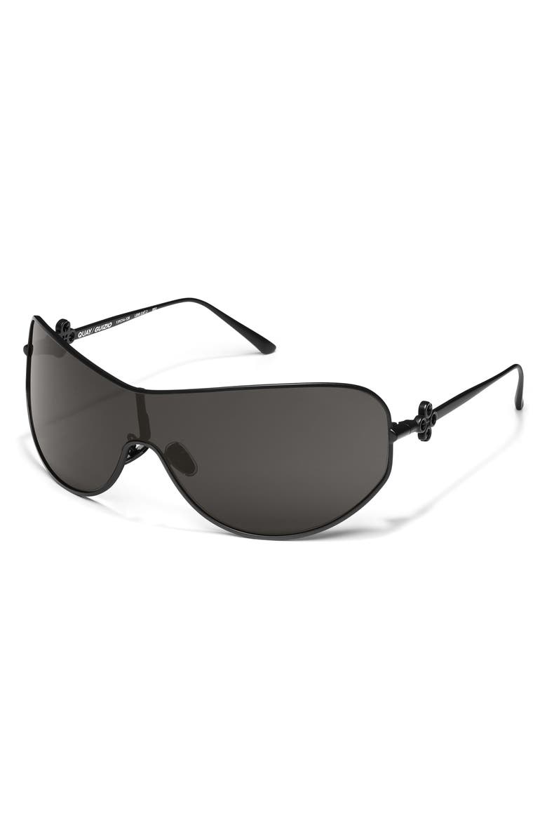 QUAY x Guizio Balance 51mm Shield Sunglasses, Alternate, color, 