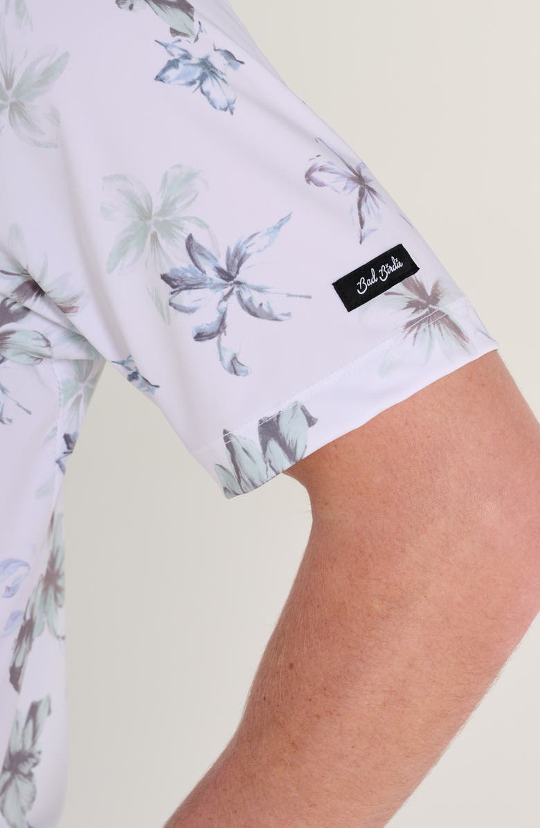 Bad Birdie Core The OC Floral Performance Golf Polo, Alternate, color, 