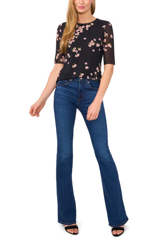 Ted Baker Floral Mesh Top