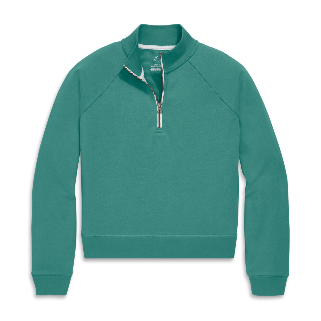 Primary Adult Half-zip Sweatshirt In Blue