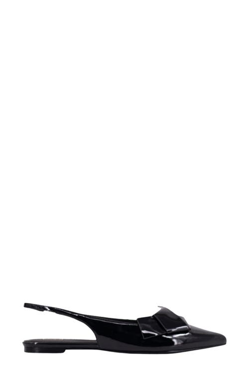 Shushop Audrey Pointed Toe Slingback Flat