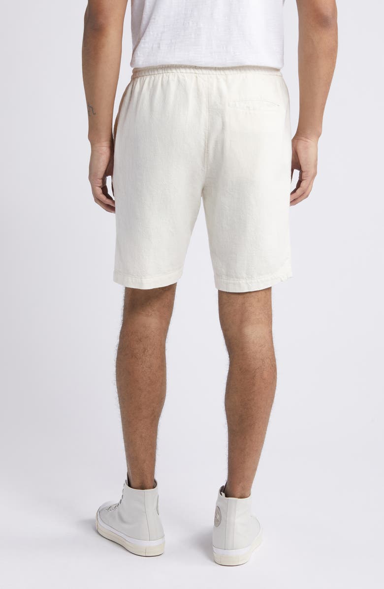 Rails Archer Flat Front Cotton & Linen Shorts, Alternate, color, 