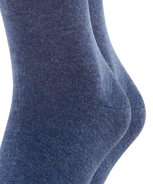 Falke Happy 2-pack Cotton Socks In Blue