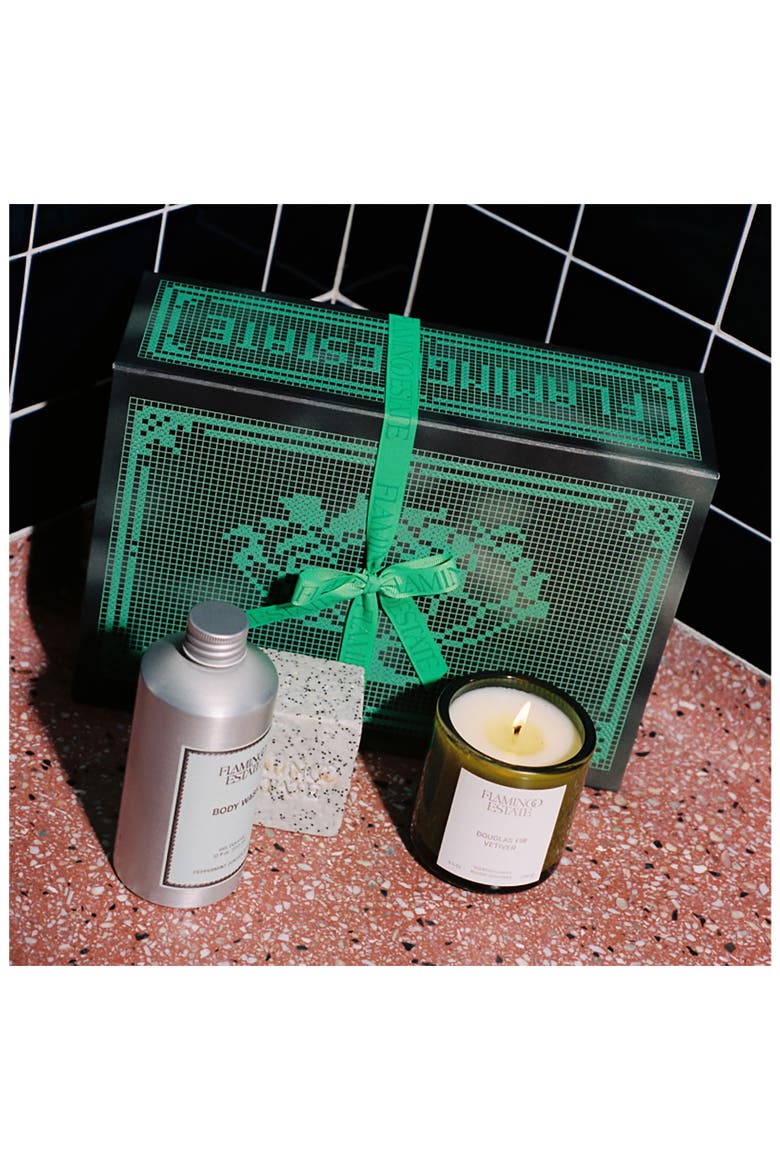 Douglas Fir & Peppermint Morning Set, Alternate, color, GREEN