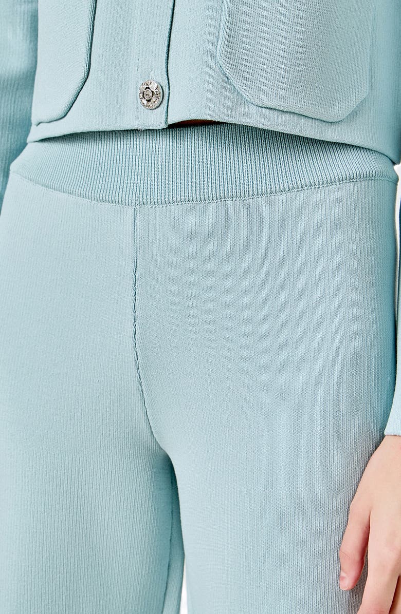 Endless Rose Relax Fit Sweater Pants, Alternate, color, Powder Blue