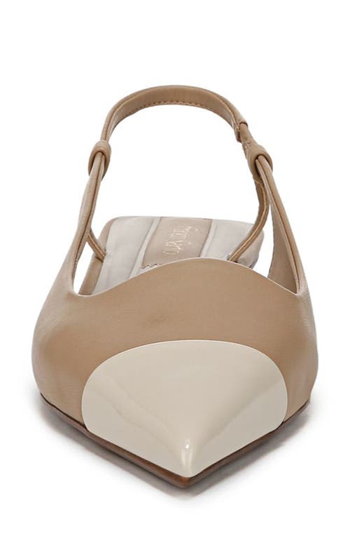 Franco Sarto Women's Palmira Pointed Toe Slingback Pumps In Beige