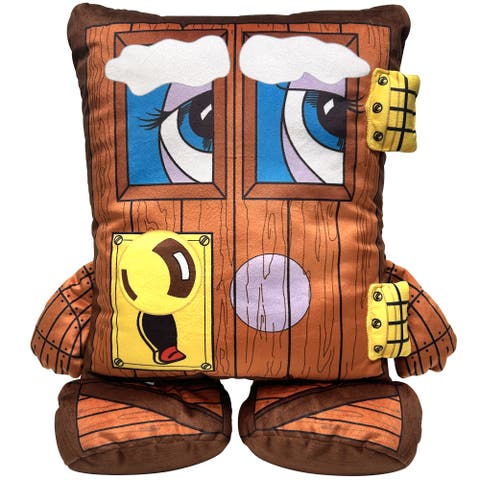 Squeaky Door Plush Pillow