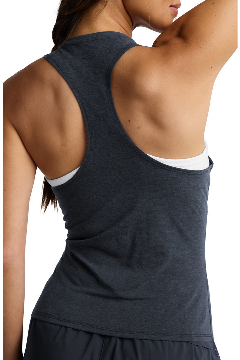 Breezeweight Performance Racerback Tank, Alternate, color, BLACK