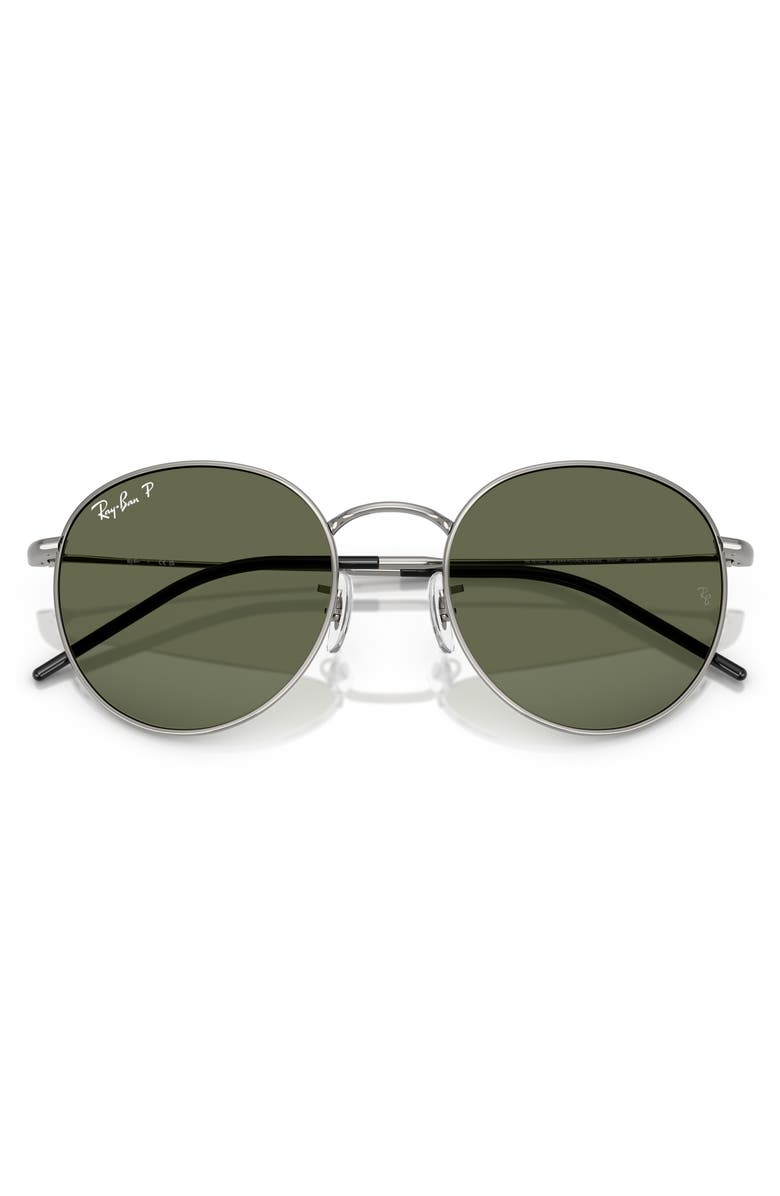 Ray-Ban Reverse 53mm Polarized Phantos Sunglasses, Alternate, color, Gunmetal