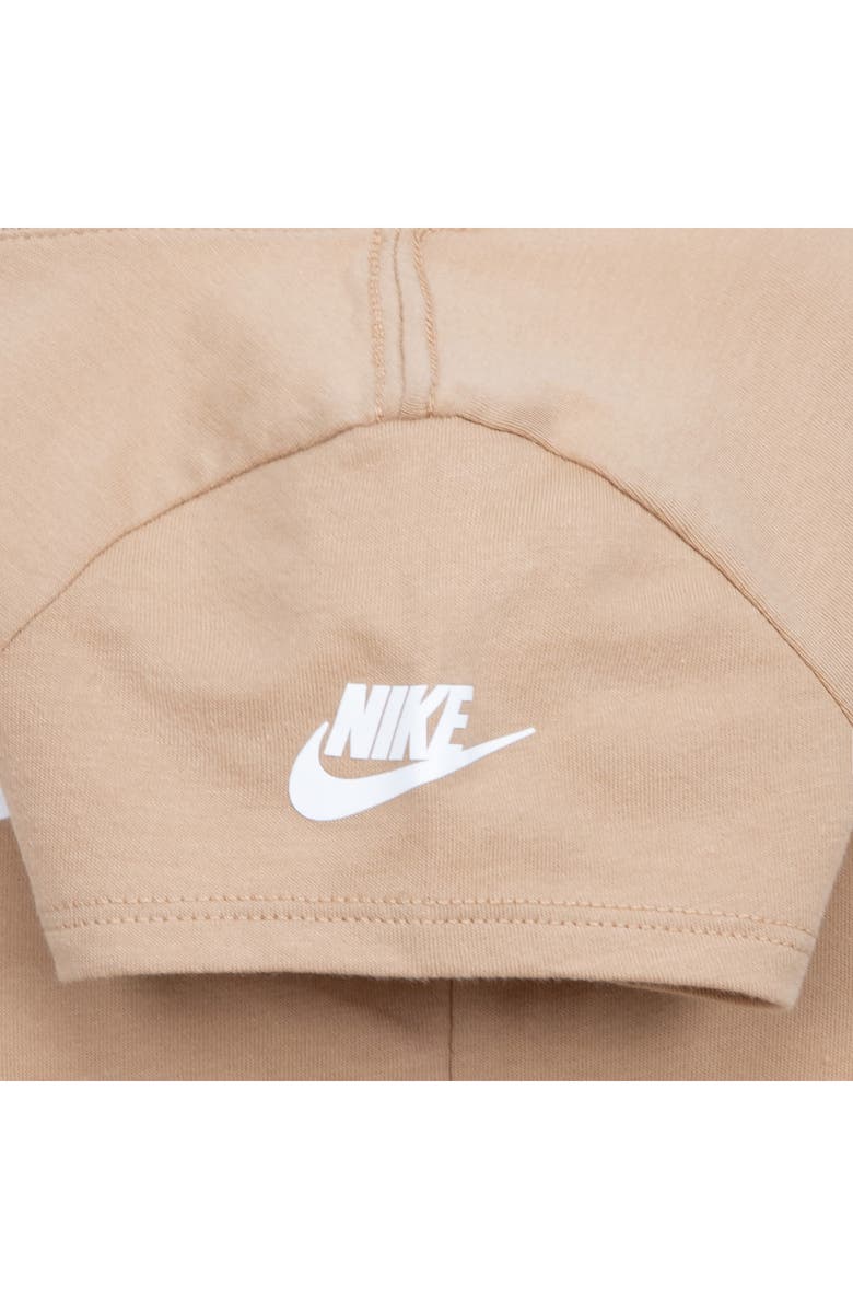 Nike Kids' Floral Just Do It Logo Graphic T-Shirt & Skort Set, Alternate, color, Black