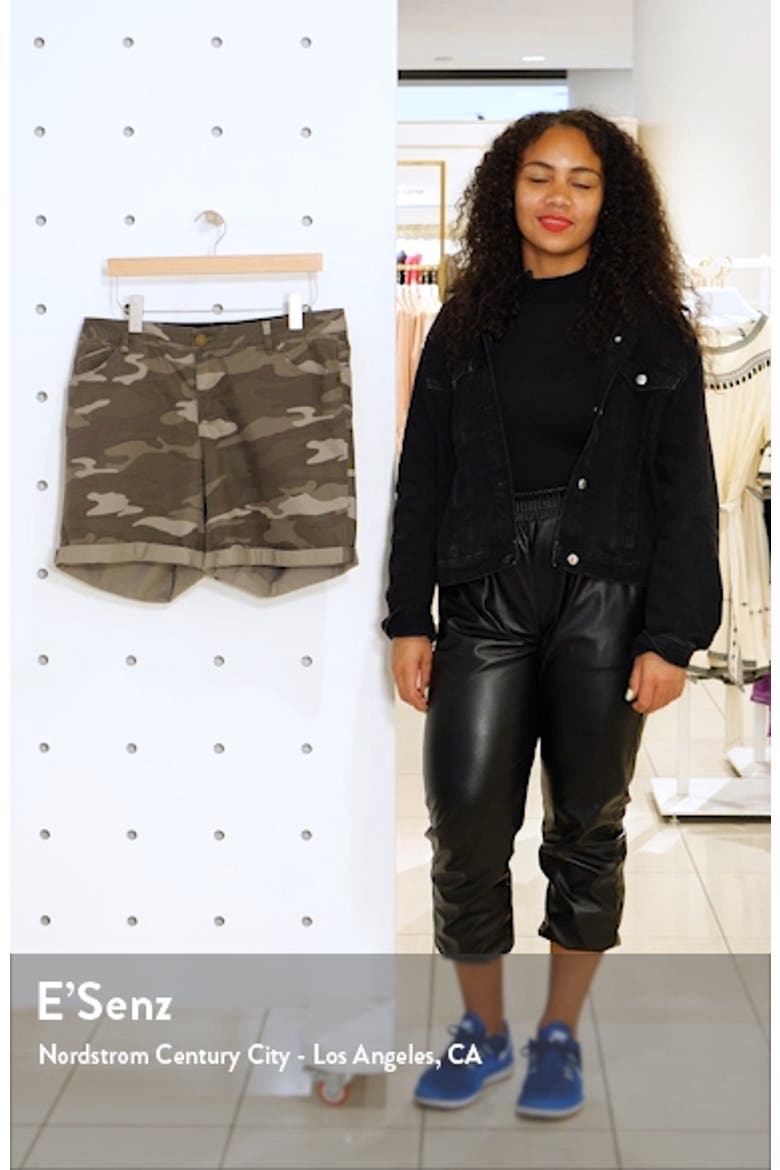 'Ab'Solution Camo Twill Shorts (Nordstrom Exclusive) video