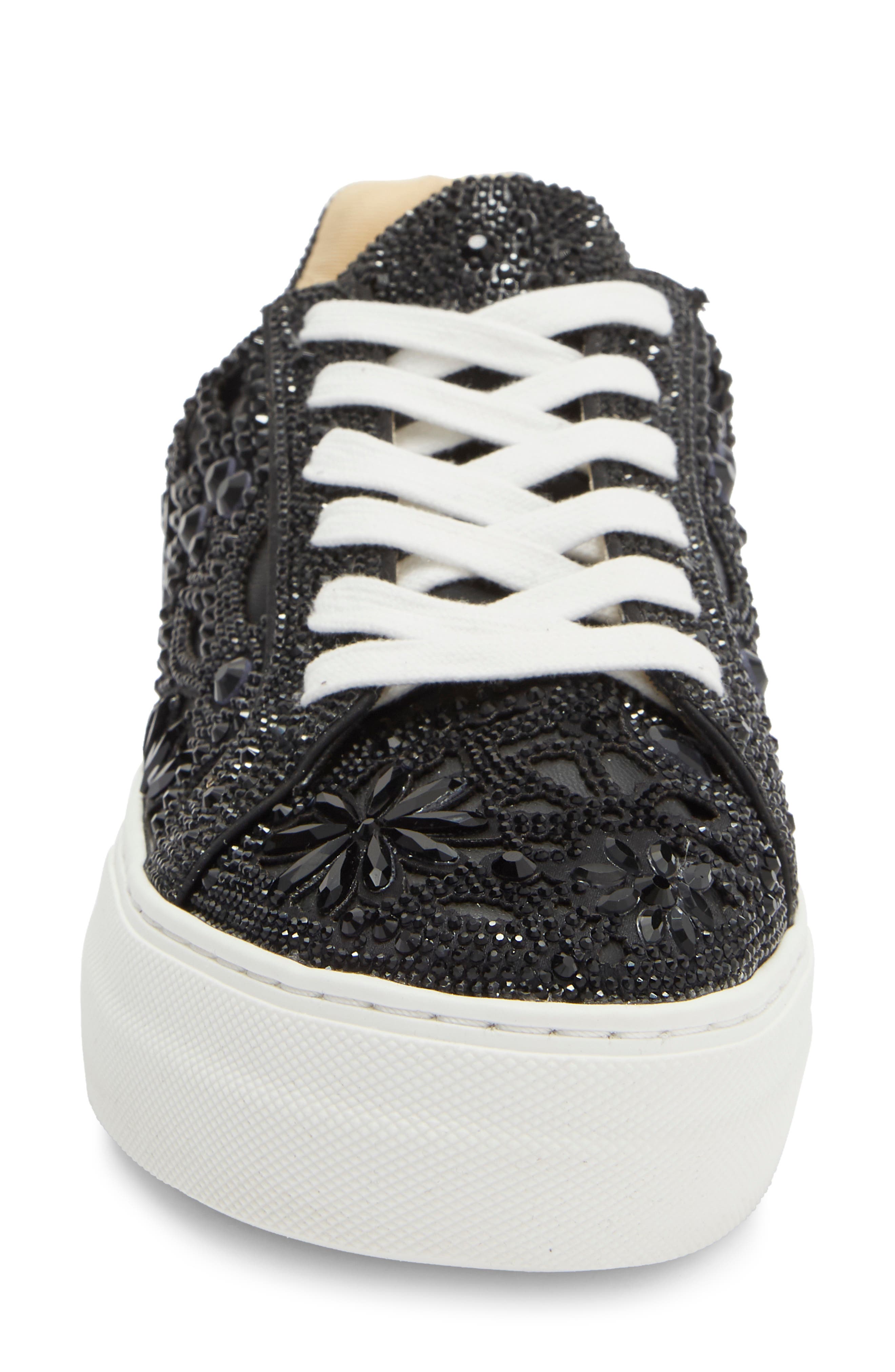 Reily Sneaker, Alternate, color, BLACK