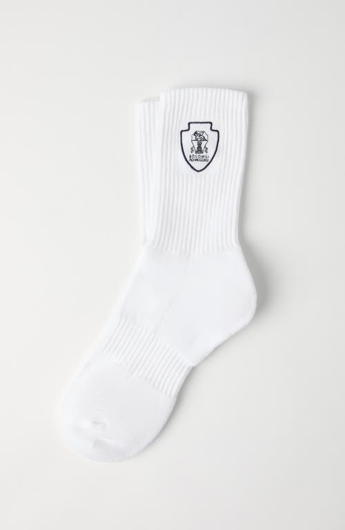 BRUNELLO CUCINELLI BRUNELLO CUCINELLI COTTON KNIT SOCKS 