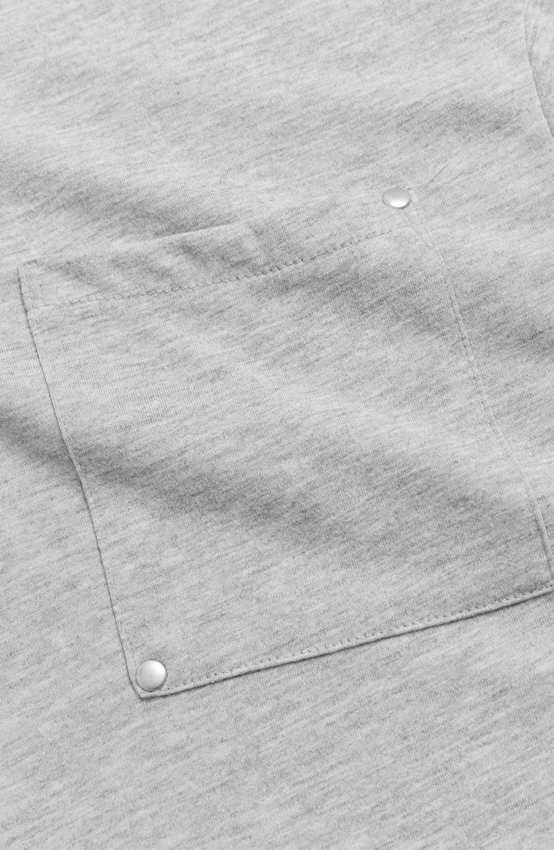 KROST Rivet Pocket Cotton Blend T-Shirt, Alternate, color, Dark Heather Gray