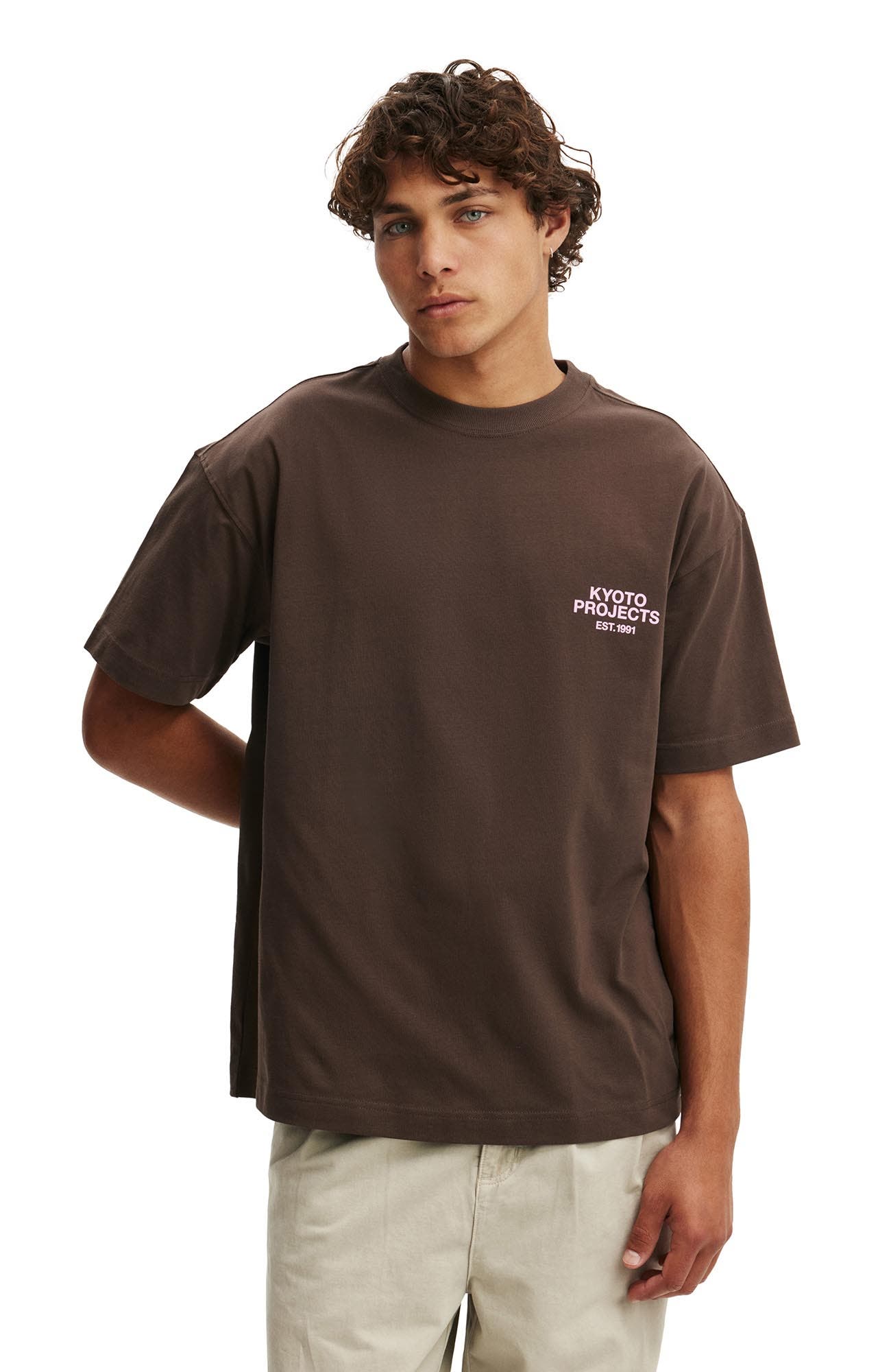 Box Fit Text T-Shirt - image 5