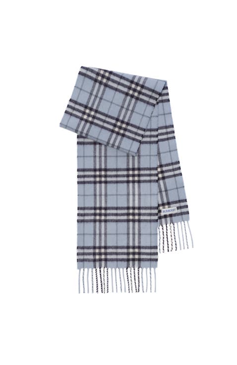 Check Cashmere Scarf