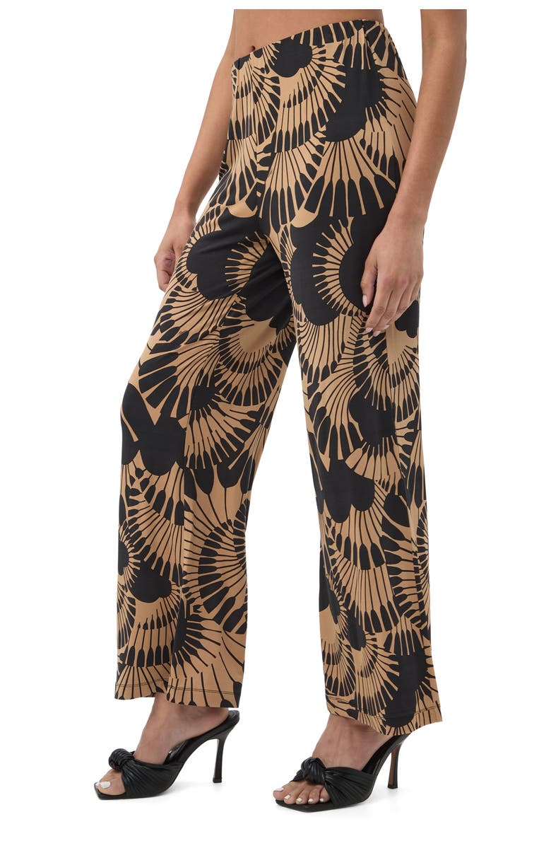 Trina Turk Atoll Printed Jersey Pant, Alternate, color,
