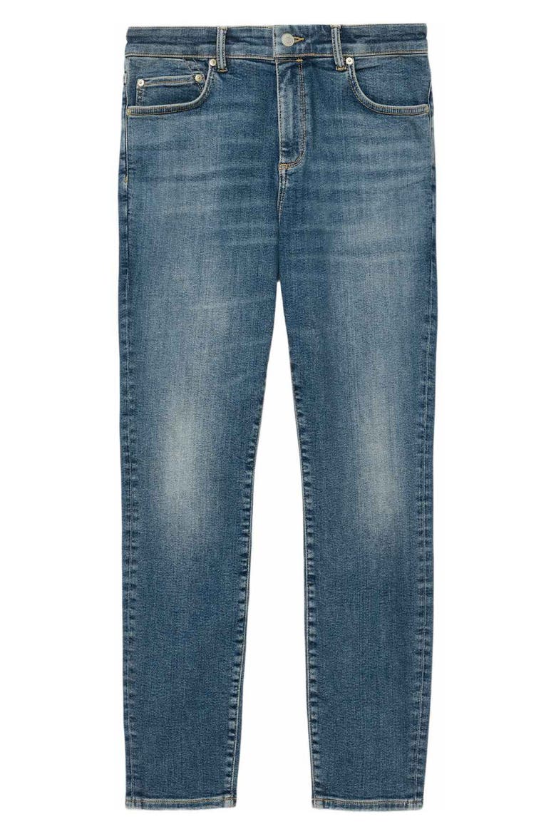 Miller Mid Rise Skinny Jeans, Alternate, color, MID INDIGO