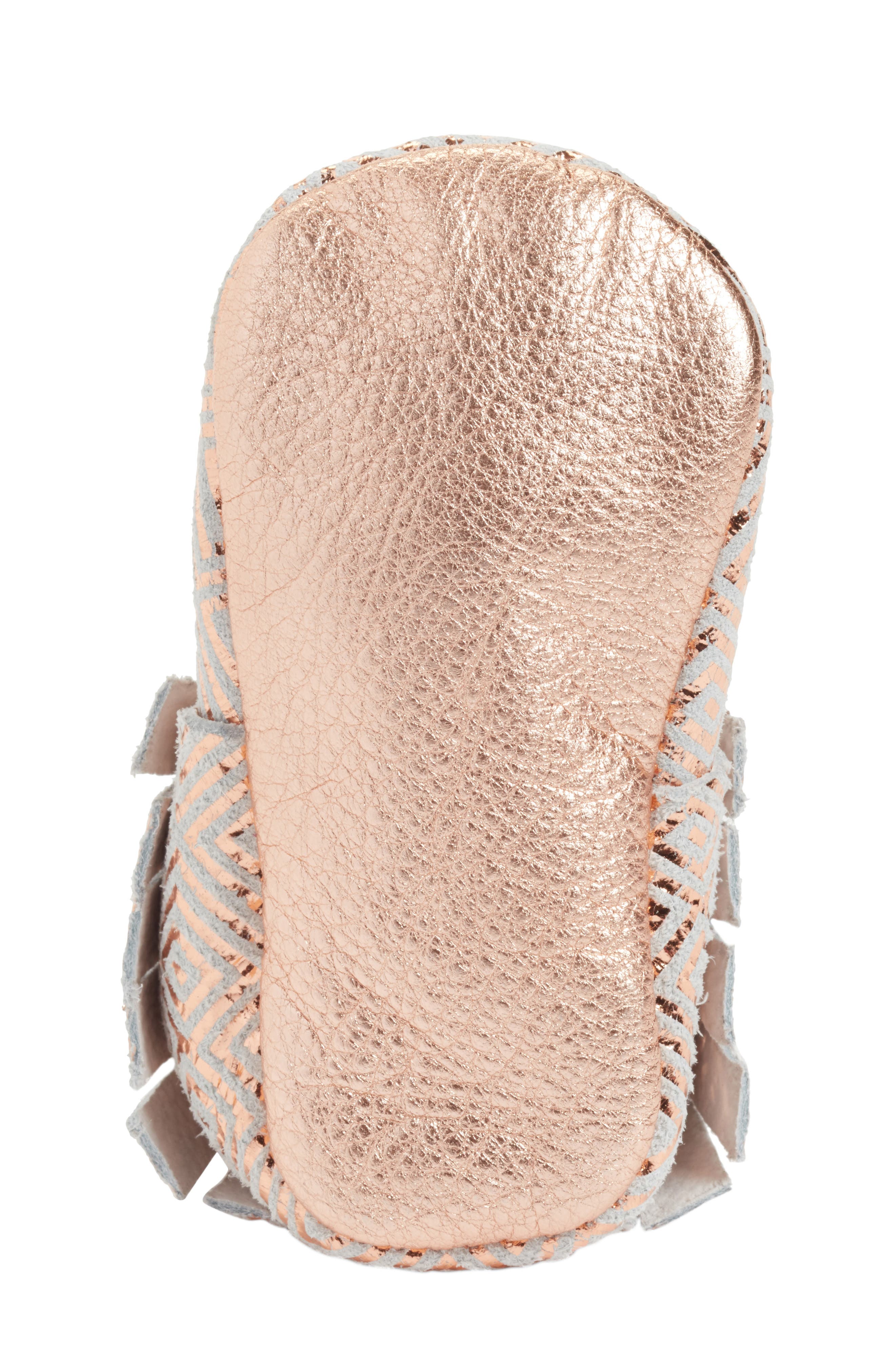 Freshly Picked Metallic Leather Moccasin, Alternate, color, 