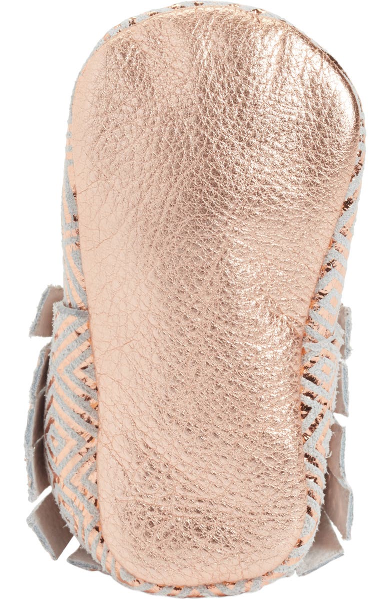 Freshly Picked Metallic Leather Moccasin, Alternate, color,