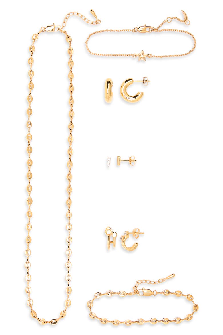 Advent Calendar Jewelry Box, Alternate, color, GOLD