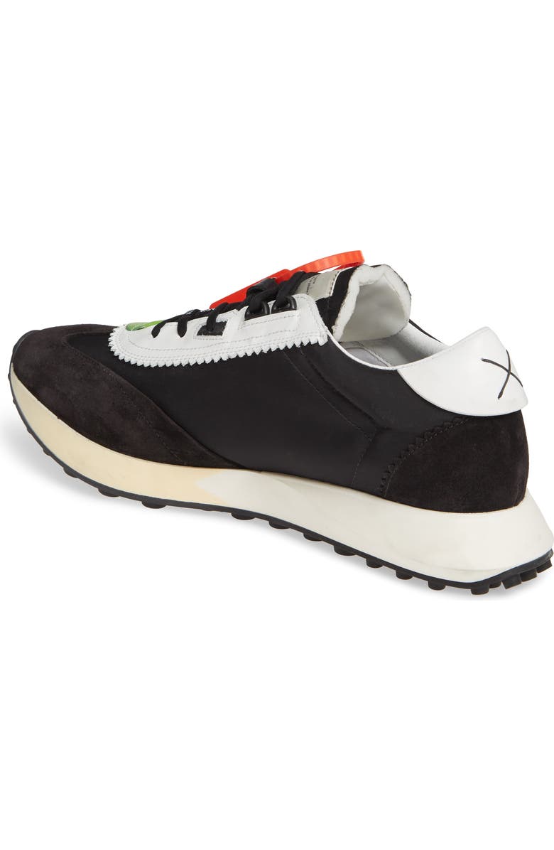 Off-White Running Sneaker, Alternate, color,