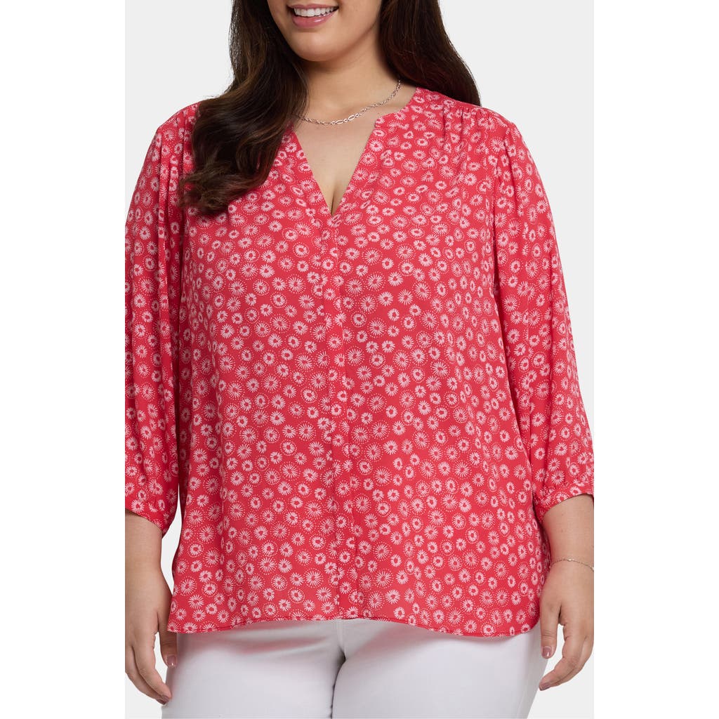 NYDJ NYDJ PINTUCK TOP