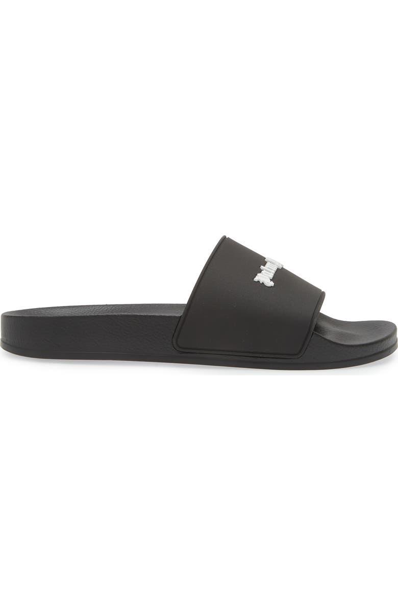 Palm Angels Essential Logo Pool Slide Sandal, Alternate, color,