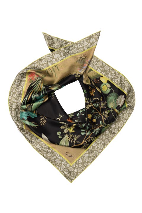 Fantasia - Hand Rolled Silk Foulard for Women