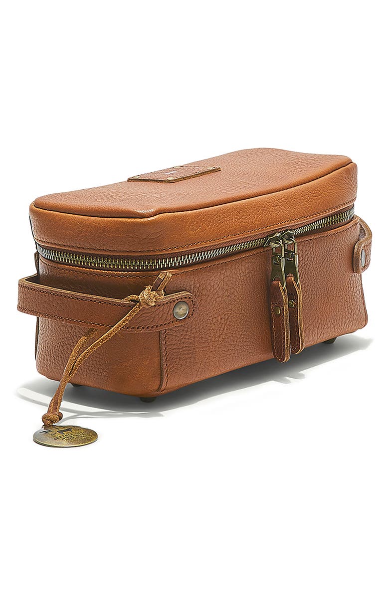 Will Leather Goods 'Desmond' Travel Kit, Alternate, color, Tan