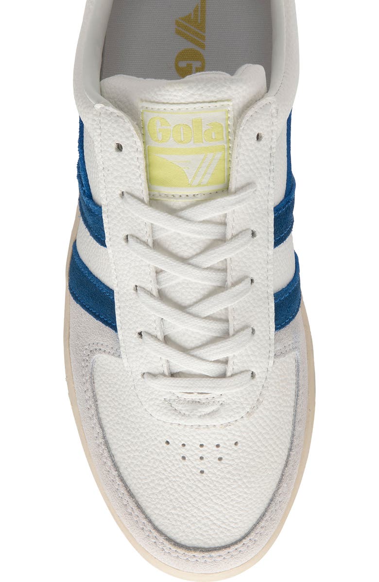 Gola Classics Grandslam Trident Sneaker, Alternate, color, White/ Marine Blue/ Limelight