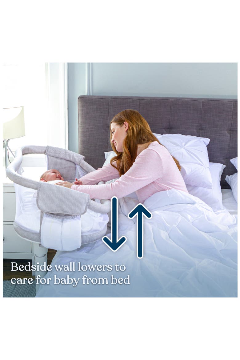 HALO® Bassinest™ Premiere Series Bedside Swivel Sleeper, Alternate, color, HERRINGBONE